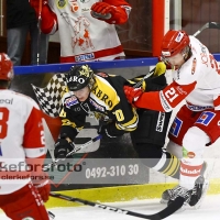 2012-01-27, Ishockey,  Vimmerby Hockey - HC Vita Hästen: 2-4