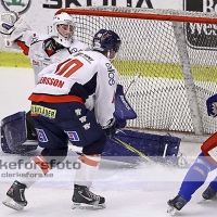 12-02-01 Ishockey Allsvenskan, IK Oskarshamn - Borås HC: 1 - 4