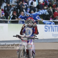 2012-07-31 Speedway Elitserien, Elit Vetlanda - Dackarna: 53 - 37