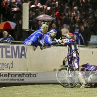 Semifinal Elitserien, Elit Vetlanda - Indianerna: 58 - 32