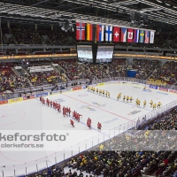 Ishockey JuniorVM Junior Championship JVM, Schweiz Switzerland  - Sverige Sweden :